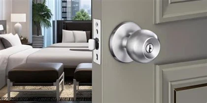 Maçanetas de porta rústicas e fechaduras